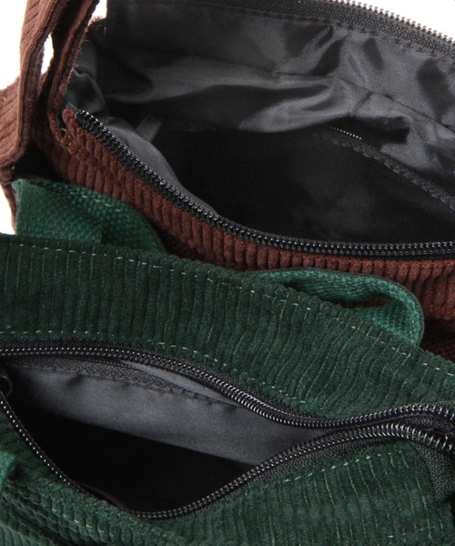 niko and...（ニコアンド）の「コーデュロイヘルメットミニショルダー（ショルダーバッグ・メンズ・チャコール/グリーン/ブラウン・FREE）」の19枚目の写真