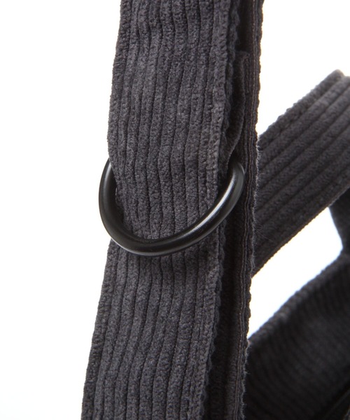 niko and...（ニコアンド）の「コーデュロイヘルメットミニショルダー（ショルダーバッグ・メンズ・チャコール/グリーン/ブラウン・FREE）」の10枚目の写真