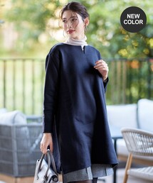 Tiaclasse（ティアクラッセ）の「【洗える】裏起毛チュニック（スウェット）」