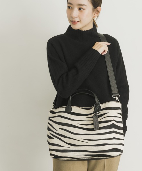marco masi(マルコマージ)の「MARCO MASI ZEBRA TOTE BAG(トートバッグ・レディース・アニマル・-)」の5枚目の写真