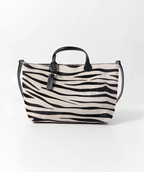 marco masi(マルコマージ)の「MARCO MASI ZEBRA TOTE BAG(トートバッグ・レディース・アニマル・-)」の6枚目の写真