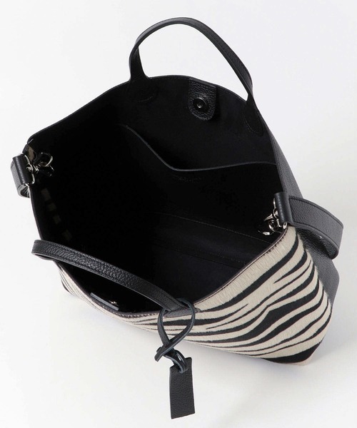 marco masi(マルコマージ)の「MARCO MASI ZEBRA TOTE BAG(トートバッグ・レディース・アニマル・-)」の10枚目の写真