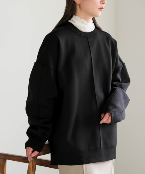 リンキングスウェットライクプルオーバー（Tシャツ/カットソー