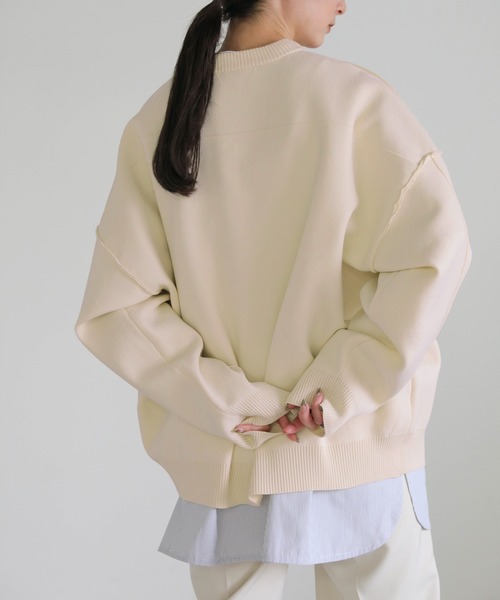 リンキングスウェットライクプルオーバー（Tシャツ/カットソー