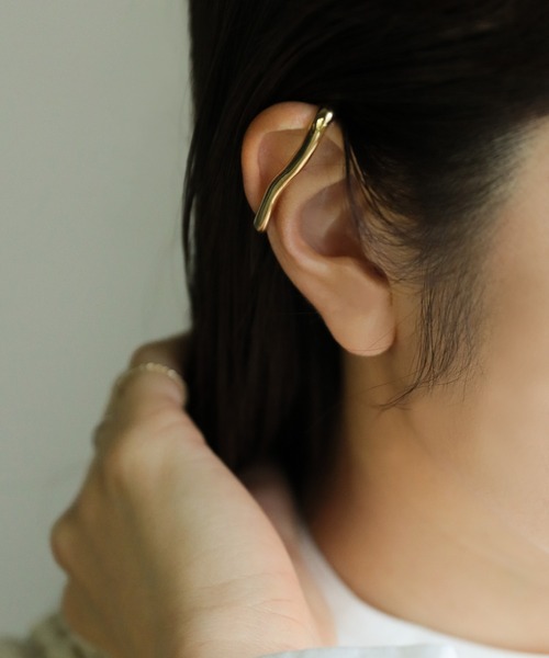 select MOCA（セレクトモカ）の「ロングイヤーカフ（イヤーカフ・レディース・シルバー/ゴールド・FREE）」の8枚目の写真
