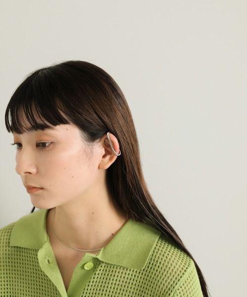 select MOCA（セレクトモカ）の「ロングイヤーカフ（イヤーカフ・レディース・シルバー/ゴールド・FREE）」の6枚目の写真