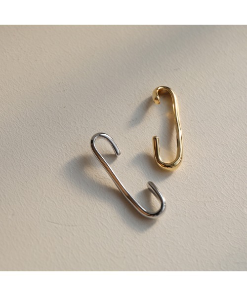 select MOCA（セレクトモカ）の「ロングイヤーカフ（イヤーカフ・レディース・シルバー/ゴールド・FREE）」の3枚目の写真