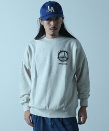 AVIREX | Ｌ／Ｓ　ＣＲＥＷ　ＳＷＥＡＴ＂ＣＡＭＰ　ＬＵＮＡ＂(スウェット)