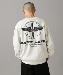 AVIREX | CREW NECK SWEAT CAMP LUNA /クルーネック スウェット キャンプ ルナ / AVIREX / アヴィレックス(スウェット)