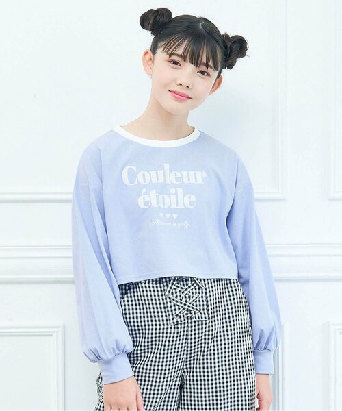 algy(アルジー)の「リンガータンタケロンT(Tシャツ/カットソー・キッズ・ミント/サックスブルー/オフホワイト・XX-SMALL/X-SMALL/MEDIUM/SMALL)」の1枚目の写真