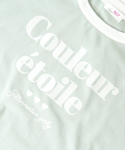 algy(アルジー)の「リンガータンタケロンT(Tシャツ/カットソー・キッズ・ミント/サックスブルー/オフホワイト・XX-SMALL/X-SMALL/MEDIUM/SMALL)」の13枚目の写真