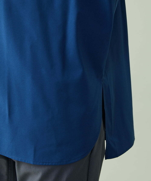 a.v.v(アーヴェヴェ)の「リングドットBIGシャツ(シャツ/ブラウス・メンズ・ブルー/ライトブルー・48/46)」の11枚目の写真