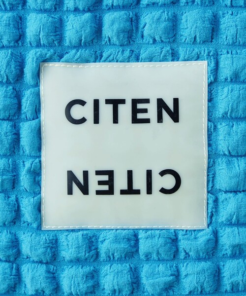 CITEN（シテン）の「＜CITEN＞ポップコーン トートバッグ（トートバッグ・レディース・コバルトブルー/ケリー/ブラック/オレンジ/オフホワイト/ブラウン/ロイヤルブルー・FREE）」の21枚目の写真