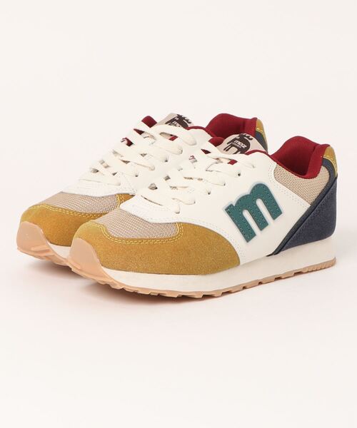 moz(モズ)の「【MOZ】レトロローカットスニーカー(スニーカー・レディース・グレー/ブラック/ネイビー/マスタード/パープル/その他/サックスブルー/ブラック×ホワイト/ダークベージュ/ベージュ/グレー系その他・22.5cm/23.0cm/23.5cm/24.0cm/24.5cm/25.0cm)」の14枚目の写真