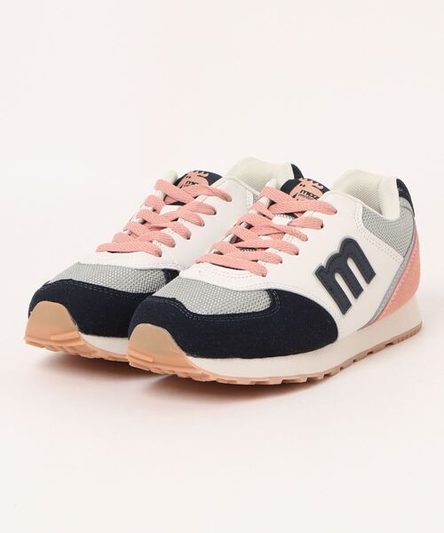 moz(モズ)の「【MOZ】レトロローカットスニーカー(スニーカー・レディース・グレー/ブラック/ネイビー/マスタード/パープル/その他/サックスブルー/ブラック×ホワイト/ダークベージュ/ベージュ/グレー系その他・22.5cm/23.0cm/23.5cm/24.0cm/24.5cm/25.0cm)」の15枚目の写真