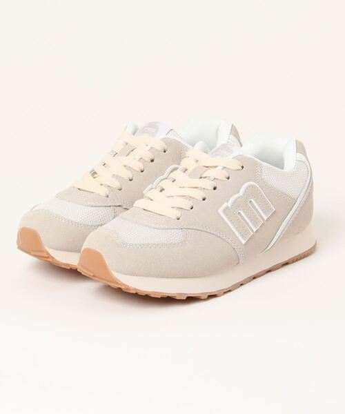 moz(モズ)の「【MOZ】レトロローカットスニーカー(スニーカー・レディース・グレー/ブラック/ネイビー/マスタード/パープル/その他/サックスブルー/ブラック×ホワイト/ダークベージュ/ベージュ/グレー系その他・22.5cm/23.0cm/23.5cm/24.0cm/24.5cm/25.0cm)」の19枚目の写真