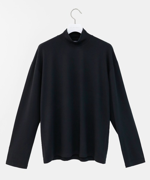 minsobi(ミンソビ)の「ハイネック長袖Tシャツ ベーシック ロンT(Tシャツ/カットソー・メンズ・ブラック/オリーブ/ブルー/アイボリー/ダークグレー/キャメル/Wine・FREE)」の16枚目の写真