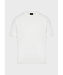 EMPORIO ARMANI | 【エンポリオ アルマーニ】Tシャツ ヘビージャージー ボールドラバーロゴ(Tシャツ/カットソー)