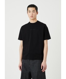 EMPORIO ARMANI | 【エンポリオ アルマーニ】Tシャツ ヘビージャージー ボールドラバーロゴ(Tシャツ/カットソー)