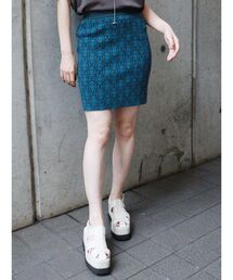 MURUA（ムルーア）の「モノグラムミニスカート（スカート）」