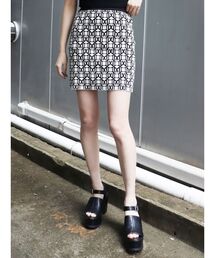 MURUA | モノグラムミニスカート(スカート)