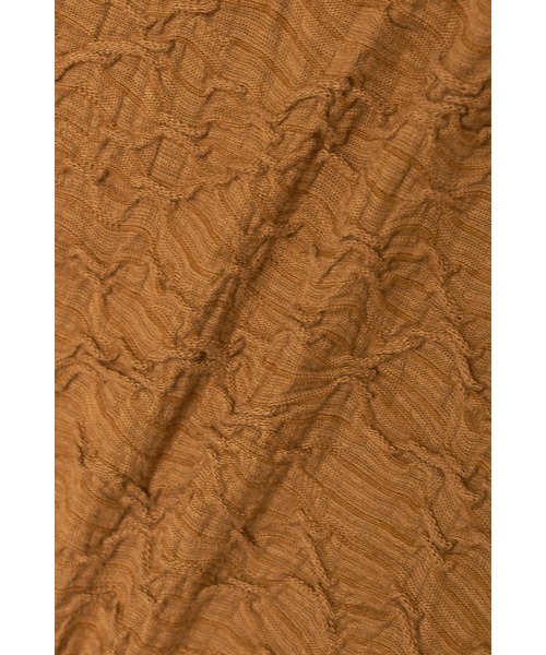 TORNADO MART（トルネードマート）の「TORNADO MART∴ジャングルタックジャカードVネックTシャツ（Tシャツ/カットソー・メンズ・ホワイト/オレンジ/ブラック・M/L/LL）」の5枚目の写真