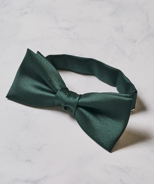 ADPOSION（アドポーション）の「サテン ソリッドボウタイ（蝶ネクタイ・メンズ・ホワイト/ワインレッド/ゴールド/レッド/グレー/ライトグレー/ブラック/ブラウン/ネイビー/シャンパン/グリーン・FREE）」の7枚目の写真