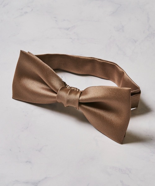 ADPOSION（アドポーション）の「サテン ソリッドボウタイ（蝶ネクタイ・メンズ・ホワイト/ワインレッド/ゴールド/レッド/グレー/ライトグレー/ブラック/ブラウン/ネイビー/シャンパン/グリーン・FREE）」の11枚目の写真