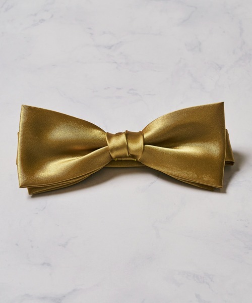 ADPOSION（アドポーション）の「サテン ソリッドボウタイ（蝶ネクタイ・メンズ・ホワイト/ワインレッド/ゴールド/レッド/グレー/ライトグレー/ブラック/ブラウン/ネイビー/シャンパン/グリーン・FREE）」の21枚目の写真