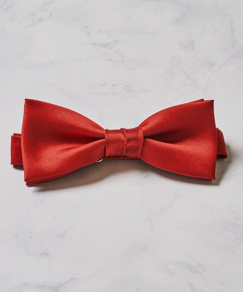 ADPOSION（アドポーション）の「サテン ソリッドボウタイ（蝶ネクタイ・メンズ・ホワイト/ワインレッド/ゴールド/レッド/グレー/ライトグレー/ブラック/ブラウン/ネイビー/シャンパン/グリーン・FREE）」の19枚目の写真