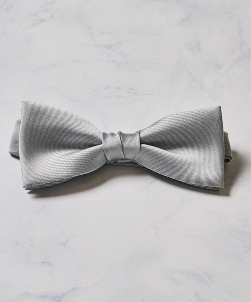 ADPOSION（アドポーション）の「サテン ソリッドボウタイ（蝶ネクタイ・メンズ・ホワイト/ワインレッド/ゴールド/レッド/グレー/ライトグレー/ブラック/ブラウン/ネイビー/シャンパン/グリーン・FREE）」の14枚目の写真