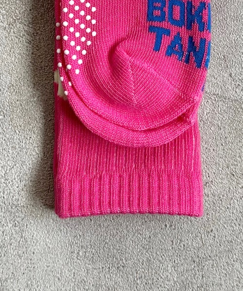 BOKU HA TANOSII(ボク ハ タノシイ)の「【BOKU HA TANOSII】ダイヤロゴソックス/kids16-18cm(ソックス/靴下・キッズ・ピンク/グリーン/ブルー・16-18cm)」の8枚目の写真