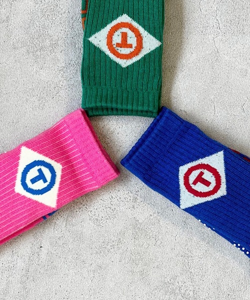 BOKU HA TANOSII(ボク ハ タノシイ)の「【BOKU HA TANOSII】ダイヤロゴソックス/kids16-18cm(ソックス/靴下・キッズ・ピンク/グリーン/ブルー・16-18cm)」の11枚目の写真