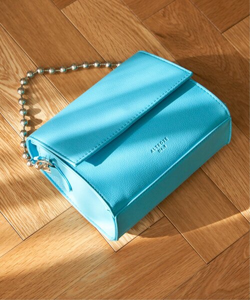 VENCEEXCHANGE（ヴァンスエクスチェンジ）の「2WAYスクエアボールチェーンミニショルダーバッグ（ショルダーバッグ・レディース・オフホワイト/グレー/ブラック/ブルー・FREE）」の14枚目の写真