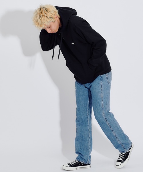 FCMM(エフシーエムエム)の「【日本限定アイテム】HALF ZIP HOODIE/ハーフジップフーディー(パーカー・メンズ・グレー/ブラック/ネイビー・LARGE/MEDIUM)」の10枚目の写真