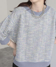 fredy emue | ツィードニットソープルオーバー(Tシャツ/カットソー)