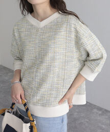 fredy emue | ツィードニットソープルオーバー(Tシャツ/カットソー)