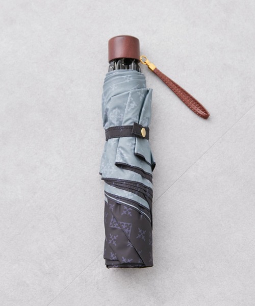 russet(ラシット)の「折り畳み傘(FO-069)(折りたたみ傘・レディース・グレイッシュベージュ/ネイビー/グレー・FREE)」の10枚目の写真