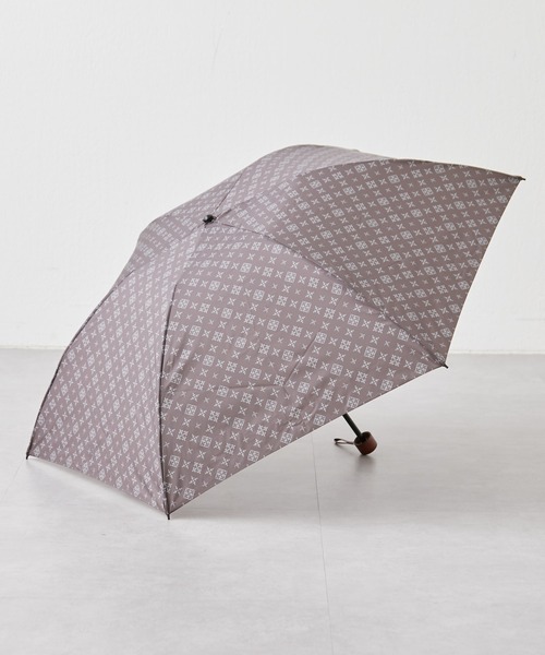 russet(ラシット)の「折り畳み傘(FO-069)(折りたたみ傘・レディース・グレイッシュベージュ/ネイビー/グレー・FREE)」の17枚目の写真