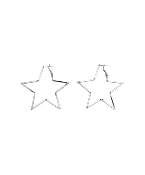 jouetie（ジュエティ）の「スターフープピアス（ピアス（両耳用）・レディース・シルバー/ゴールド・FREE）」の11枚目の写真