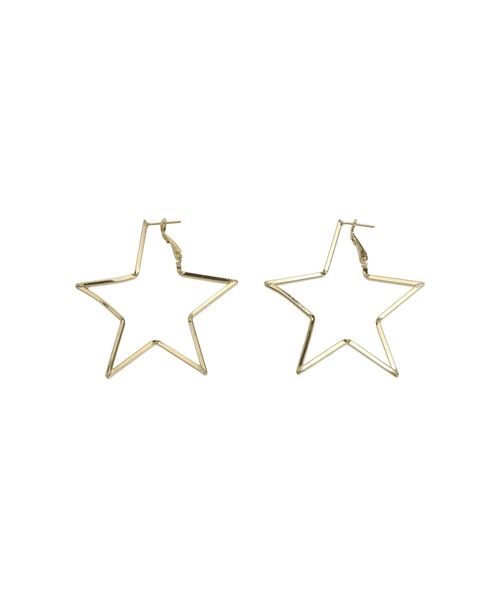 jouetie（ジュエティ）の「スターフープピアス（ピアス（両耳用）・レディース・シルバー/ゴールド・FREE）」の12枚目の写真