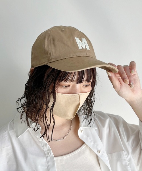 MILLER(ミラー)の「ミラー刺繍キャップ(キャップ・レディース・アイボリー/ネイビー/ベージュ・FREE)」の17枚目の写真