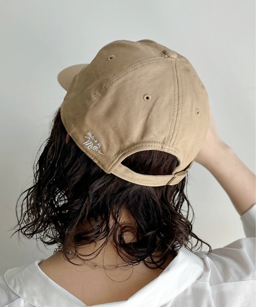 MILLER(ミラー)の「ミラー刺繍キャップ(キャップ・レディース・アイボリー/ネイビー/ベージュ・FREE)」の20枚目の写真