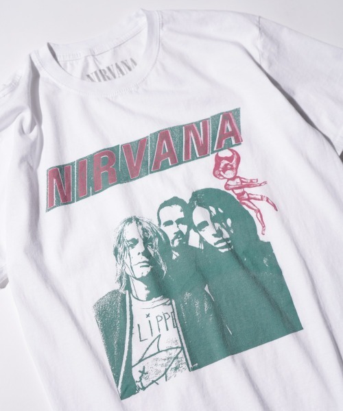 THRIFTY LOOK(スリフティールック)の「THRIFTY LOOK / スリフティールック THRIFTY"NIRVANA"TEE ニルバーナ バンドTシャツ バンT(Tシャツ/カットソー・メンズ・ホワイト系その他/ホワイト・X-LARGE/LARGE/MEDIUM)」の13枚目の写真