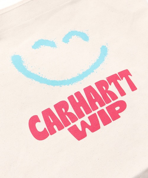 Carhartt WIP（カーハートダブリューアイピー）の「Carhartt WIP/カーハートダブリューアイピー CANVAS GRAPHIC TOTE トートバッグ（トートバッグ・メンズ・ホワイト/ベージュ/ブラック・FREE）」の8枚目の写真