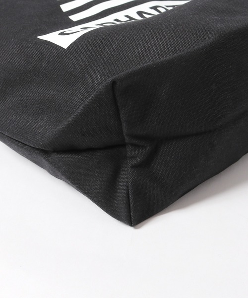 Carhartt WIP（カーハートダブリューアイピー）の「Carhartt WIP/カーハートダブリューアイピー CANVAS GRAPHIC TOTE トートバッグ（トートバッグ・メンズ・ホワイト/ベージュ/ブラック・FREE）」の11枚目の写真