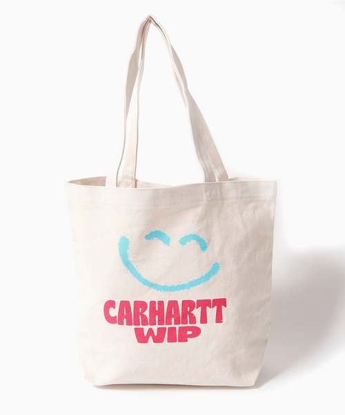 Carhartt WIP（カーハートダブリューアイピー）の「Carhartt WIP/カーハートダブリューアイピー CANVAS GRAPHIC TOTE トートバッグ（トートバッグ・メンズ・ホワイト/ベージュ/ブラック・FREE）」の18枚目の写真