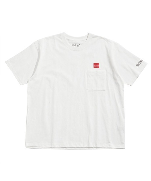 Manhattan Portage(マンハッタンポーテージ)の「Short Sleeve Print T-Shirt(Tシャツ/カットソー・メンズ・ホワイト/ブラック/レモンイエロー・LARGE/MEDIUM)」の2枚目の写真