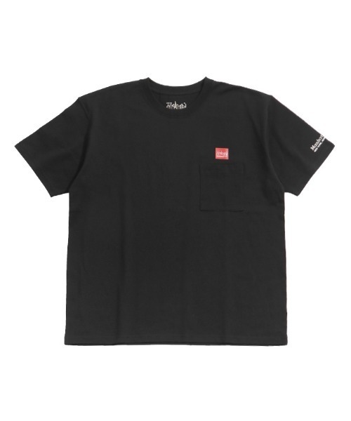 Manhattan Portage(マンハッタンポーテージ)の「Short Sleeve Print T-Shirt(Tシャツ/カットソー・メンズ・ホワイト/ブラック/レモンイエロー・LARGE/MEDIUM)」の3枚目の写真