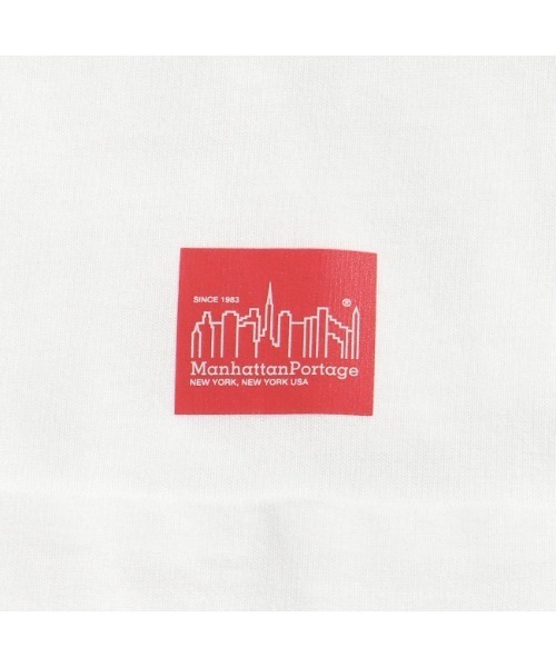 Manhattan Portage(マンハッタンポーテージ)の「Short Sleeve Print T-Shirt(Tシャツ/カットソー・メンズ・ホワイト/ブラック/レモンイエロー・LARGE/MEDIUM)」の9枚目の写真